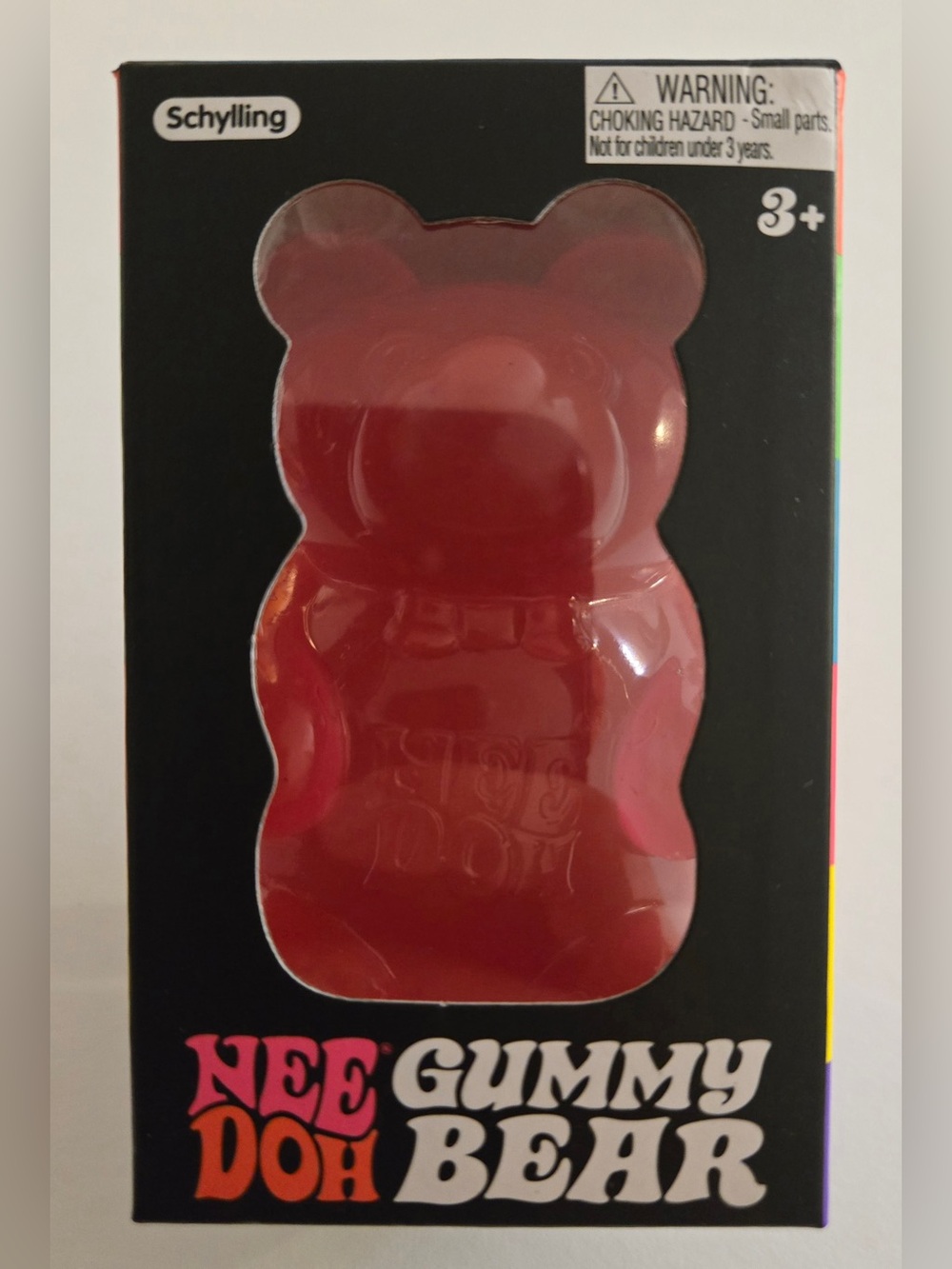 NeeDoh Gummy Bear – Way Out Watermelon 🍬✨pink